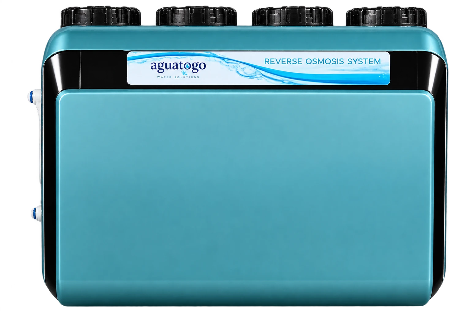 Sistema de ósmosis compacto aguatogo, caja turquesa